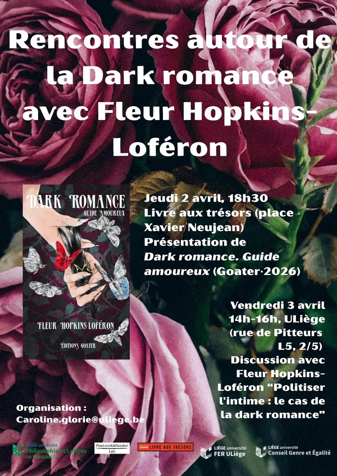 Dark romance avec Fleur Hopkins-Loféron