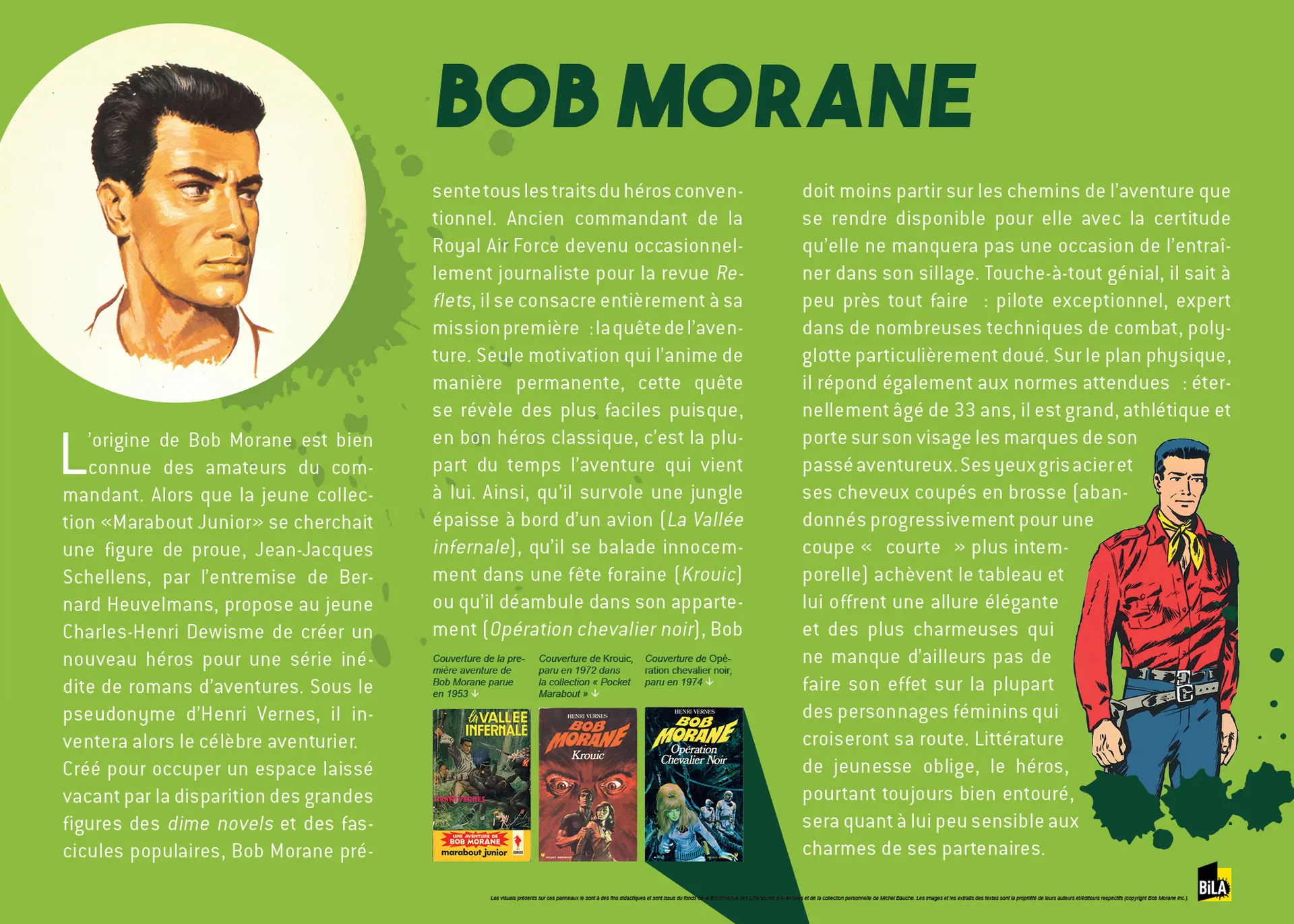 Bob Morane et henri Vernes